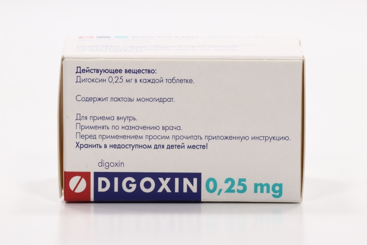 Дигоксин таблетки фото